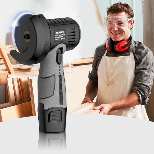 ⏳ Spécial limité en temps 🧰 12V Mini broyeur à angle avec disque de coupe