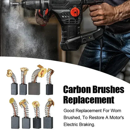 Ensemble de brosses en carbone pour outils électriques