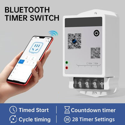 Interrupteur Horloge Bluetooth Programmable Intelligent