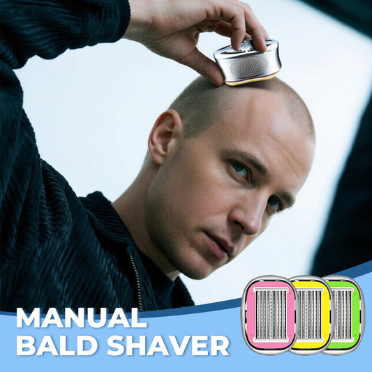 🎁60% de réduction pour une durée limitée🪒 Rasage Rapide & Confortable – Outil Manuel Spécial Crâne Chauve 💈👨‍🦲
