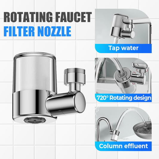 📢📢50 % de réduction !! ⏰ Ensemble de Buses Filtrantes Universelles Pivotantes à 720° – 2 Modes d’Eau, Filtre Transparent & Installation Sans Outil 🚰