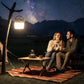 Lampe de camping LED rechargeable à énergie solaire portable