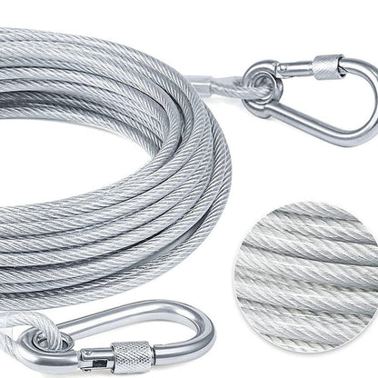 Câble en acier galvanisé polyvalent avec revêtement antirouille et capacité de charge élevée