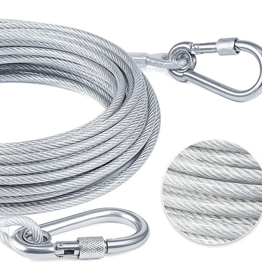 Câble en acier galvanisé polyvalent avec revêtement antirouille et capacité de charge élevée