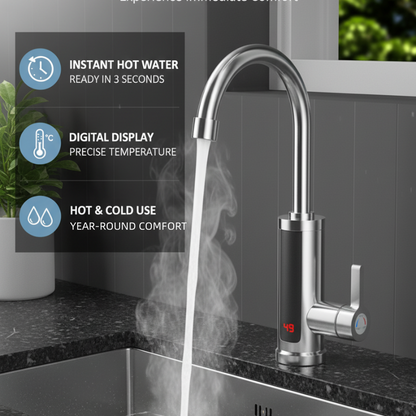 💧Robinet de chauffe-eau instantané sans réservoir