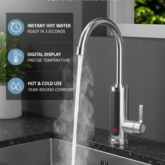 💧Robinet de chauffe-eau instantané sans réservoir