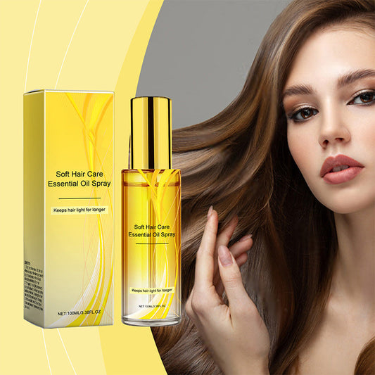 📢📢50% de réduction !!! 💞 Huile capillaire nourrissante légère – Hydrate en profondeur, restaure l'éclat et protège contre la chaleur !