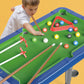 🎲 50% DE RÉDUCTION! ✨ TABLE DE JEU 6-EN-1 - Dames/Échecs/Backgammon etc., Design Pliable avec Rangement Intégré, Parfait pour Voyage et Famille 🧳🌟