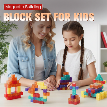 Jeu de blocs de construction magnétiques pour enfants