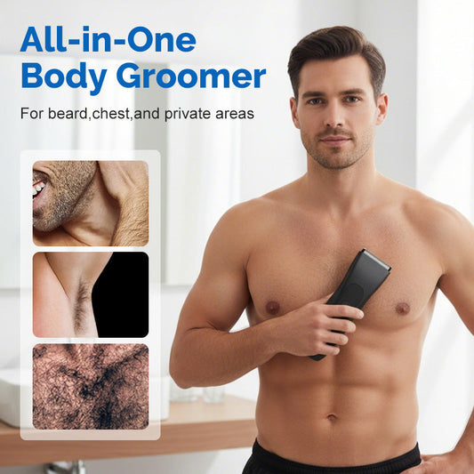 📢📢50 % DE RÉDUCTION !!🔥🔥Plus de 35 000 exemplaires vendus !!✂️Tondeuse corporelle numérique pour hommes avec affichage numérique✨