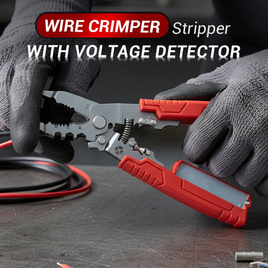 Pince à dénuder avec détecteur de tension