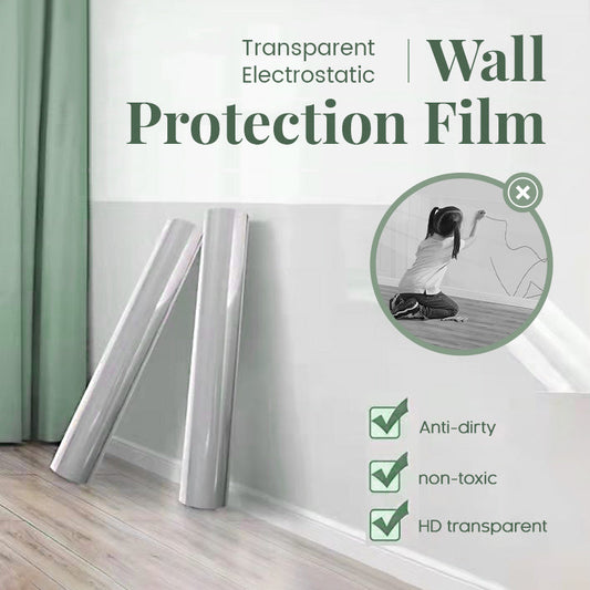 Film de protection mural électrostatique transparent
