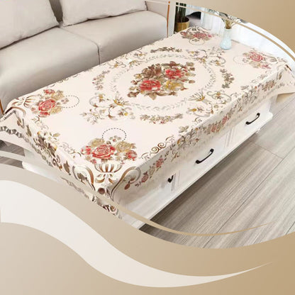 📢📢50 % DE RÉDUCTION !!⏰Nappe multifonctionnelle imperméable et oléofuge à motif floral🏵️