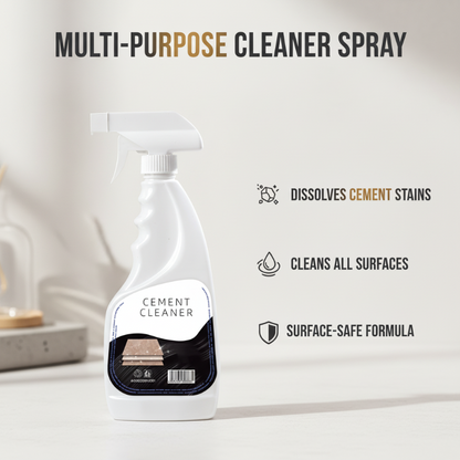 Spray détachant et décapant multi-usage pour ciment