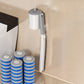 Brosse de toilette jetable murale avec 6 têtes de recharge