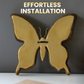 🔥Offre de Noël à durée limitée : 50 % de réduction !!! et LIVRAISON GRATUITE🔥Miroir vintage papillon et libellule décoration murale