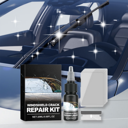 🚗 ACHETEZ 2, OFFERT 1 ! 🛡️ Kit de Réparation de Fissures pour Pare-Brise – Rapide, Invisible & Professionnel 🔧
