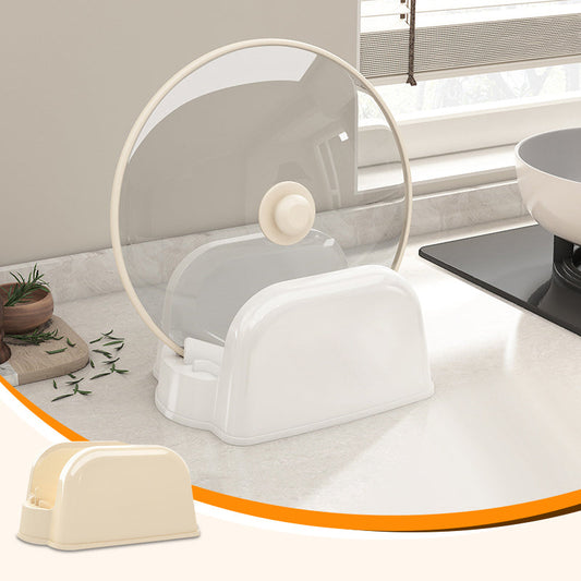 Support de rangement multifonctionnel pour couvercle de casserole de cuisine