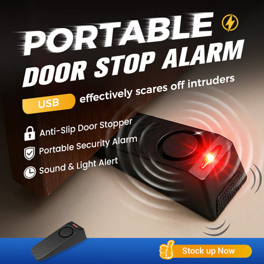 Alarme d'arrêt de porte portable