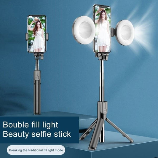 📢📢50 % de réduction !! ⏰Nouvelle perche à selfie Bluetooth 6 en 1