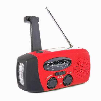 💎 57% DE RÉDUCTION ! 💎 Radio de Survie Solaire & Manivelle – Lampe Torche, Chargeur USB, Alertes Météo NOAA 🆘🔋