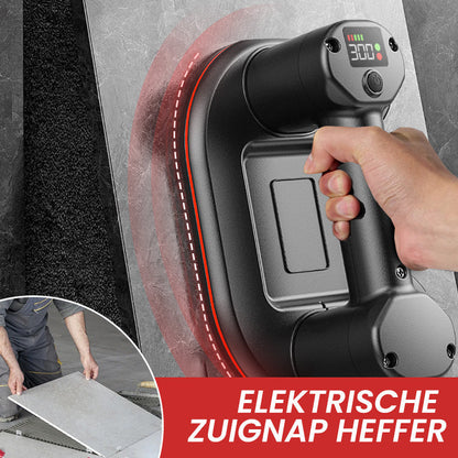 Ventouse industrielle électrique avec affichage intelligent, capacité de charge de 300 kg, dispositif de levage robuste pour le granit, le carrelage et le verre