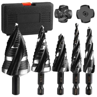 📢🔧 60 % de réduction ⚡ Jeu de 5 forets étagés HSS pour métal – Acier rapide, tige hex 1/4", coupe ultra-rapide & précise ! 🛠️🔥