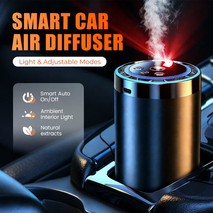 Diffuseur d'air intelligent pour voiture avec lumière et modes réglables