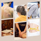 Ensemble de masseur électrique de thérapie par ventouses et de brosses méridiennes