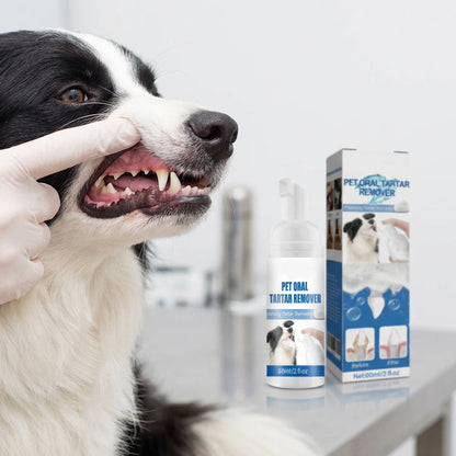 🐾 2 ACHETÉS, 1 OFFRE ! ✨ Mousse détartrante pour l'hygiène bucco-dentaire des animaux