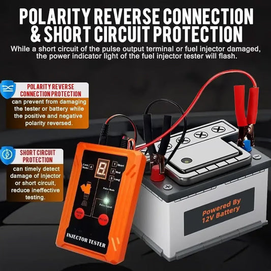 💎 55% DE RÉDUCTION ! 💎 Testeur & Nettoyeur d’Injecteurs 4 Modes – Diagnostic Précis, Alimentation 12V & Écran LED pour Mécaniciens Pros ou DIY 🛠️🚗