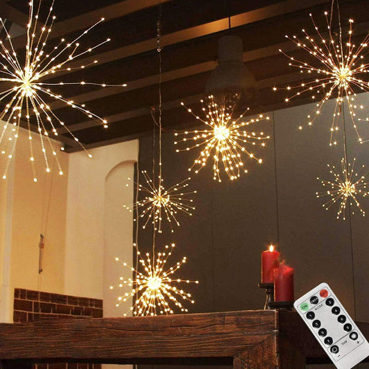 📢📢50 % de réduction !! ⏰Guirlande lumineuse LED de Noël avec fils en cuivre