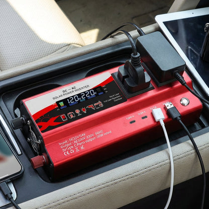 🔥50 % de réduction !🚗⚡Onduleur multiport pour voiture