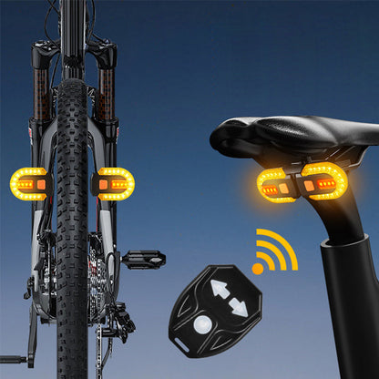 📢📢50 % de réduction !! ⏰Feu arrière à commande à distance sans fil pour vélo