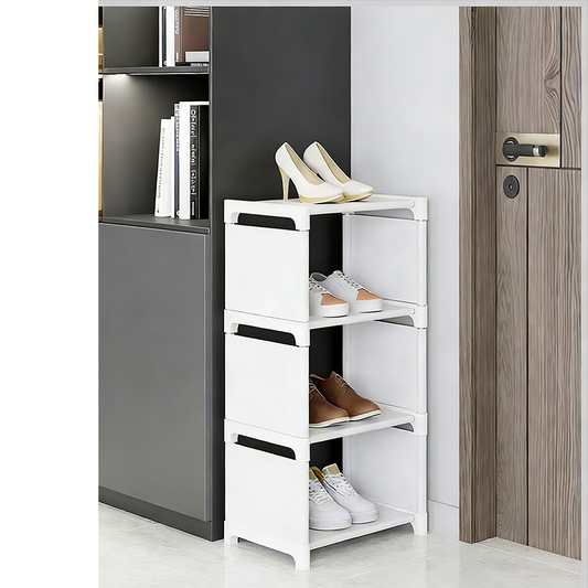 👠 56% DE RÉDUCTION MAINTENANT ! 🚪 Étagère à chaussures verticale pour entrée – Peu encombrante, cadre en métal robuste et assemblage facile 👟
