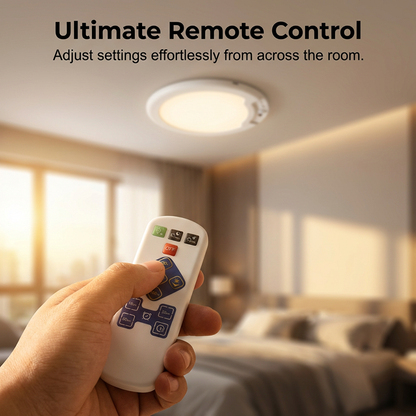 💡✨ PROMO -50% ! Plafonnier LED Intelligent Rechargeable – Détecteur de Mouvement, Télécommande, 3 Températures ou RVB, 3W, USB, Sans Fil