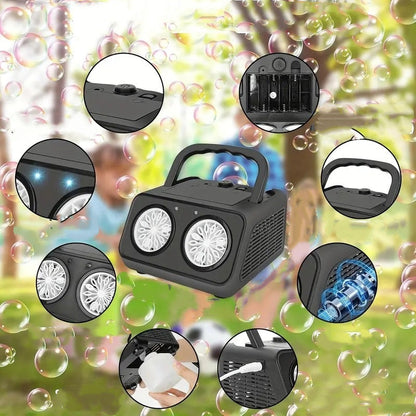 💐54% DE RÉDUCTION ! Machine à Bulles Portative – Idéale pour Anniversaires & Jardins 🎈🌿【Promo Exclusive】