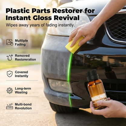 Rénovateur de revêtement cristallin pour pièces en plastique automobile
