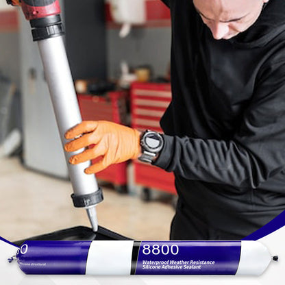 Mastic adhésif silicone 🔥 étanche et résistant aux intempéries, contre les moisissures