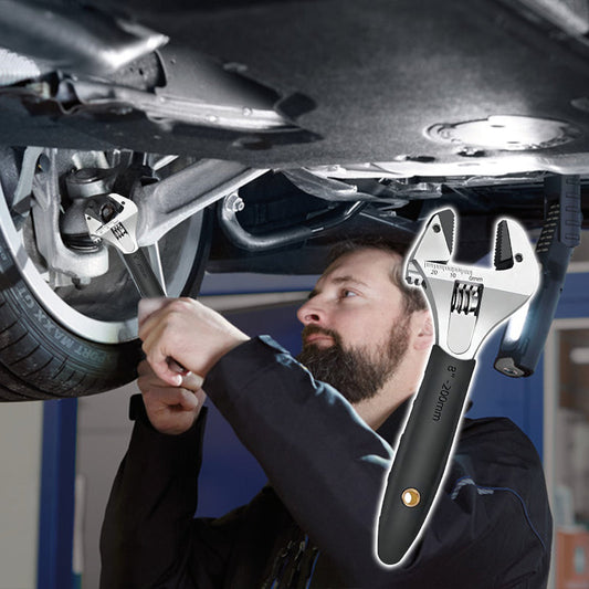 Clé à cliquet multifonctionnelle à mâchoires larges
