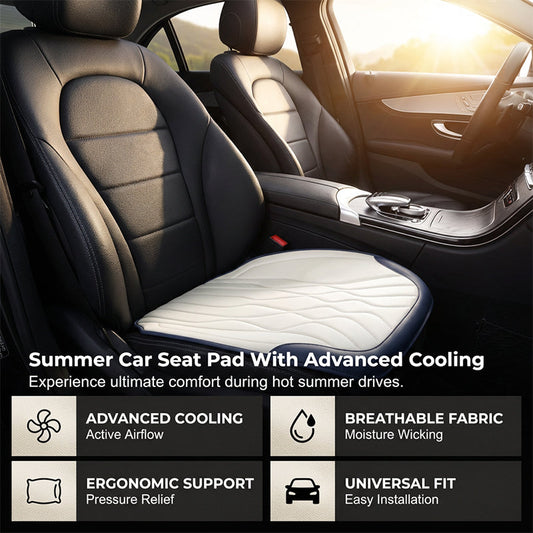 Coussin d'appoint pour siège auto d'été avec système de refroidissement avancé