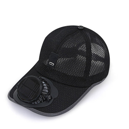 🧢 PROMO LIMITÉE 50% DE RÉDUCTION ! ☀️ Casquette de Baseball avec Ventilateur Solaire – 360° Orientable, Batterie 16h & Protection UV50+ ✨