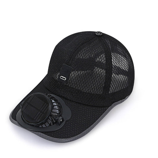 🧢 PROMO LIMITÉE 50% DE RÉDUCTION ! ☀️ Casquette de Baseball avec Ventilateur Solaire – 360° Orientable, Batterie 16h & Protection UV50+ ✨