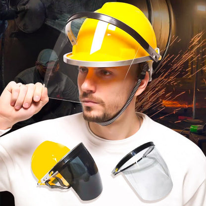 Casque de soudage avec protection faciale