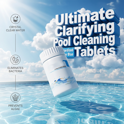 🏊‍♂️Comprimés nettoyants pour piscine Crystal Clear
