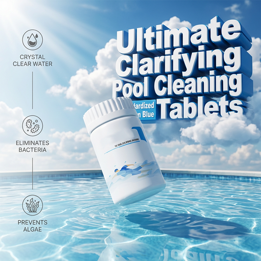 🏊‍♂️Comprimés nettoyants pour piscine Crystal Clear