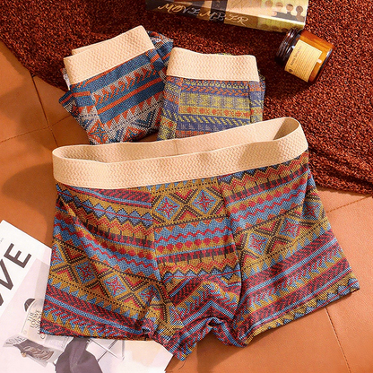 Sous-vêtements confortables pour hommes avec blocs de couleur