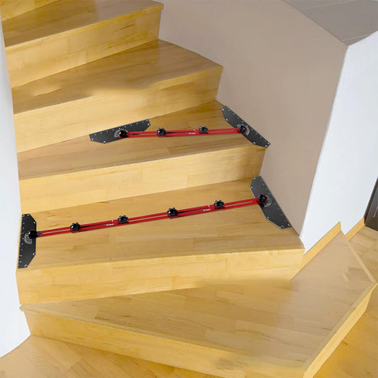 📢📢40 % DE RÉDUCTION !! ⏰Règle de mesure d'escalier multifonctionnelle améliorée