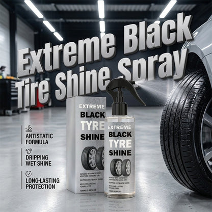 Spray Brillant pour Pneus à Protection Longue Durée