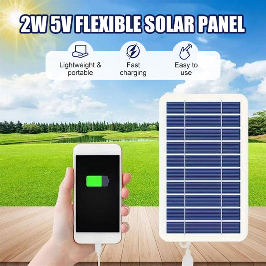 Panneau solaire flexible 2W 5V